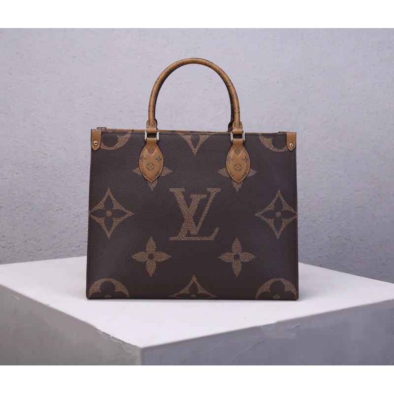 Louis Vuitton High Quality M45039 OnTheGo MM Monogram Brown